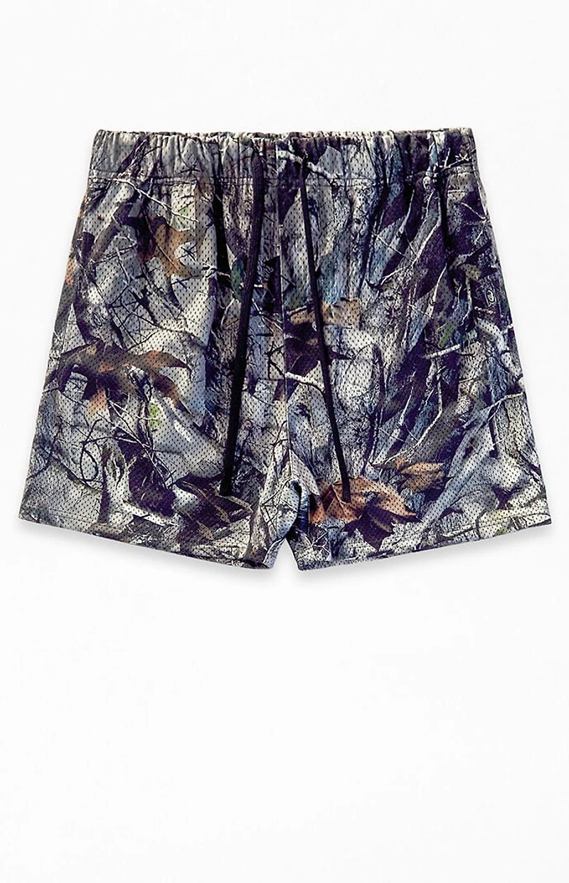 Pacsun Camo Tree Mesh Shorts