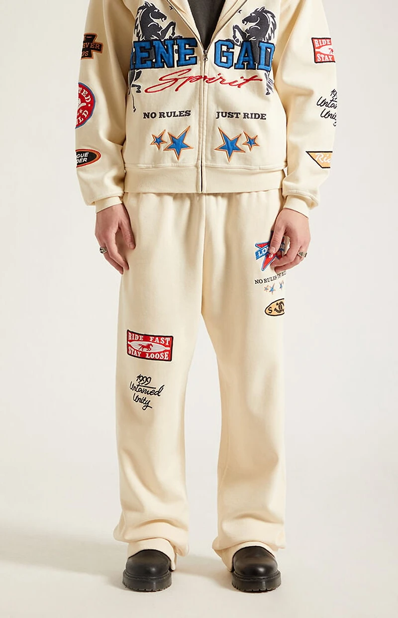 Pacsun Lonestar Straight Leg Sweatpants