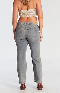 Pacsun Jordyn Low Rise Straight Leg Jeans Medium Indigo