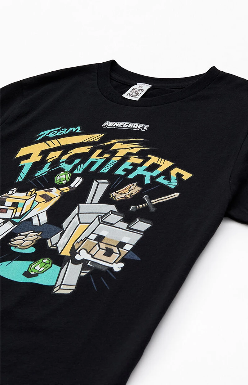 Kids Minecraft Fighters T-Shirt