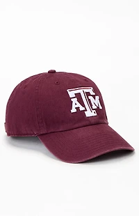 47 Brand Texas A&M Clean Up Strapback Hat