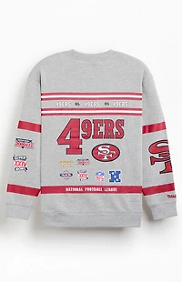 Mitchell & Ness Kids San Francisco 49ers Crew Neck Sweatshirt