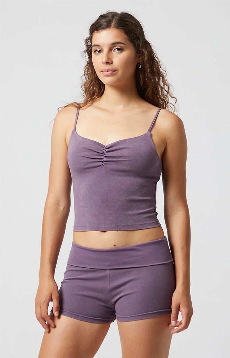 PAC 1980 Active Fold-Over Micro Biker Shorts