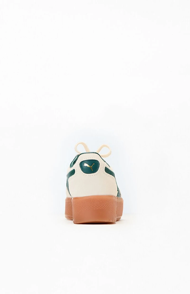 Puma Women's Green Palermo Elevated Sneakers