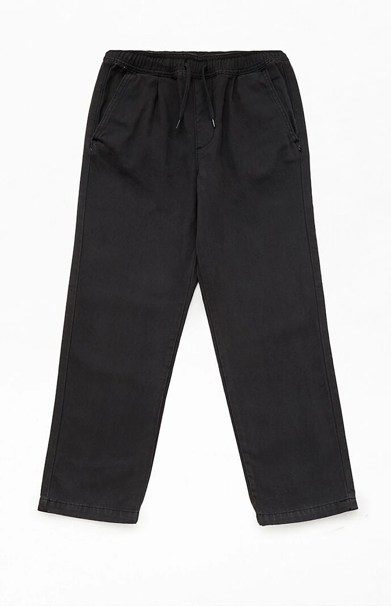 Pacsun Kids Black Sylas Drawstring Trousers