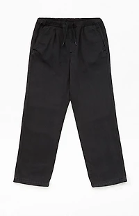 Pacsun Kids Black Sylas Drawstring Trousers