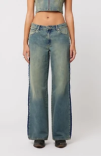 ABRAND 99 Roxie Raw Baggy Jeans