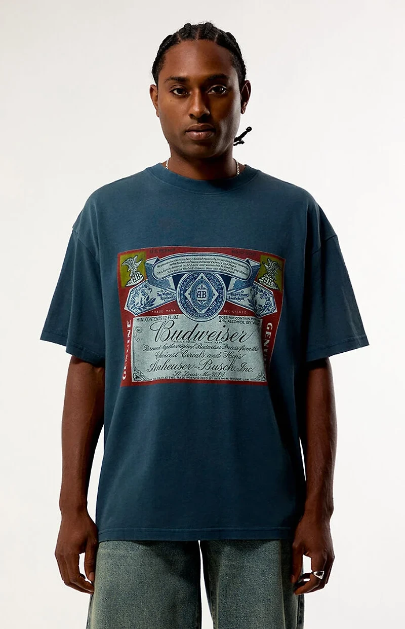 Budweiser by Pacsun Genuine Classic Label T-Shirt
