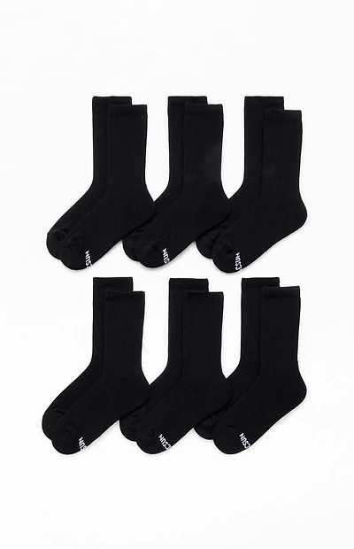 Pacsun 6 Pack Basic Crew Socks