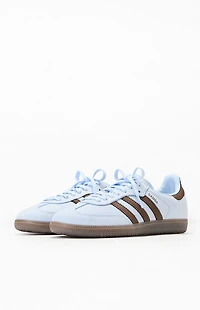 adidas Women's Blue Samba OG Sneakers