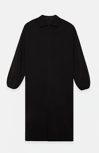 Fear of God ESSENTIALS Black Nylon Trench Coat