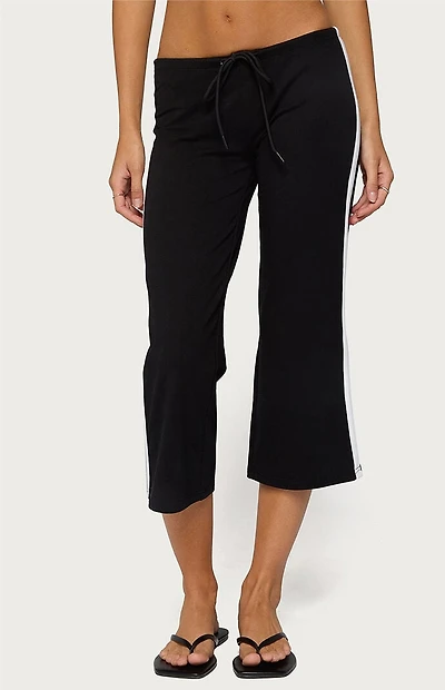 Edikted Milene Contrast Terry Capri Pants