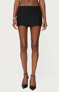 Edikted Maeve Pinstripe Mini Skort