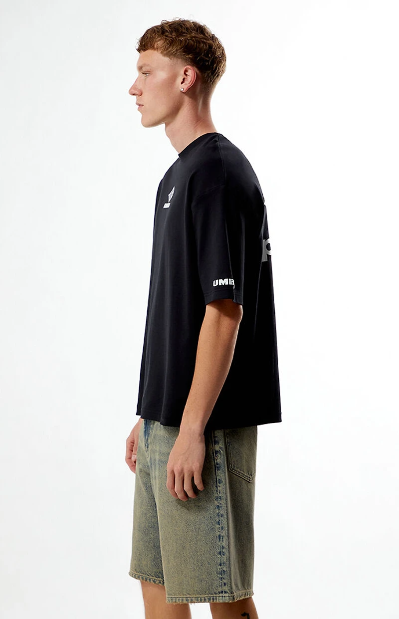 Umbro x PacSun Black Short Sleeve T-Shirt