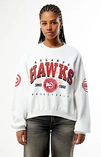 QORE Atlanta Hawks Crew Neck Sweatshirt