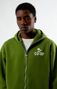 GARDENS & SEEDS Co-Op Statement Zip Up Hoodie