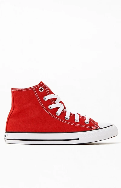 Converse Kids Red Chuck Taylor All Star High Top Shoes