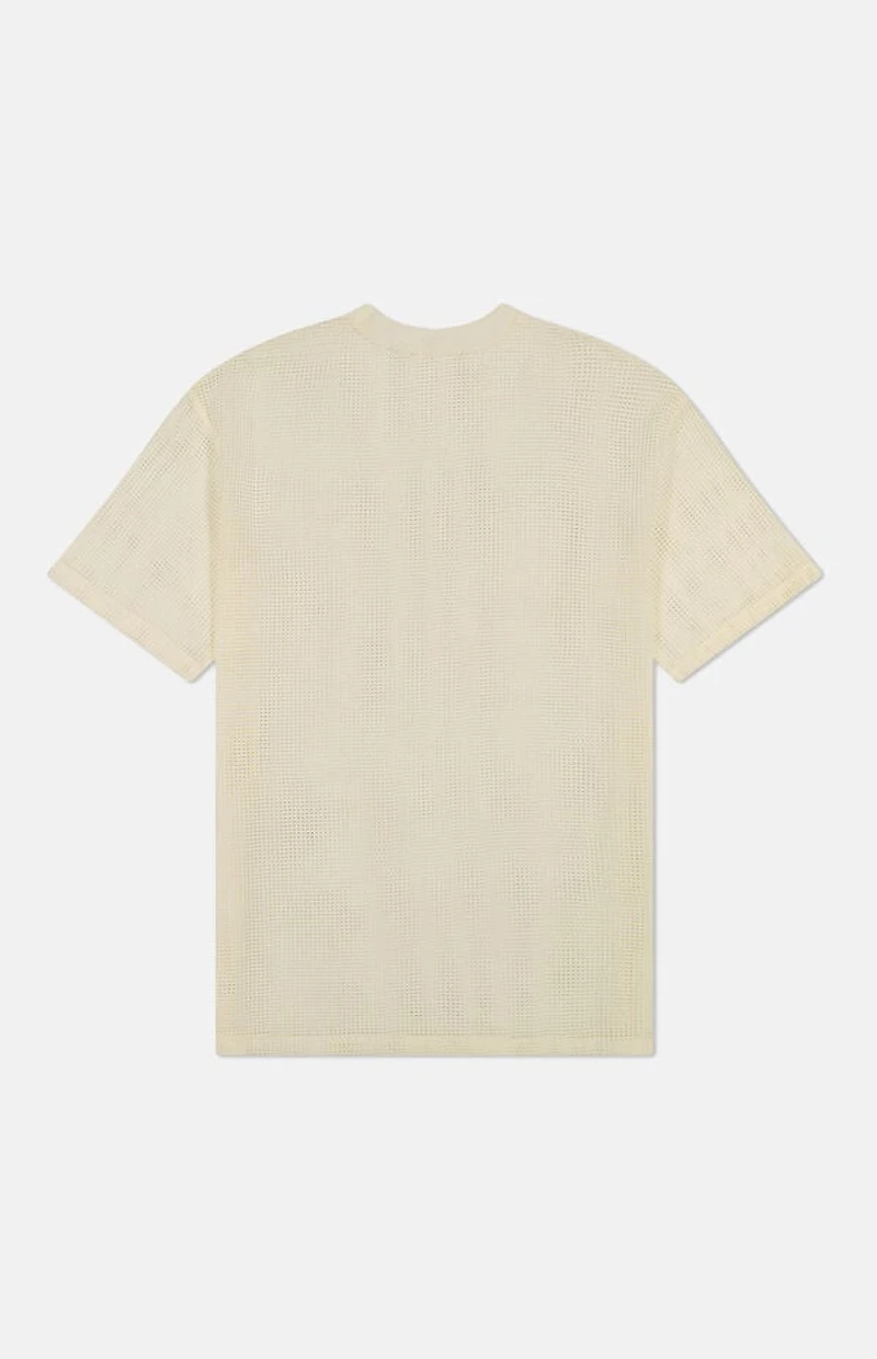 WeSC America Inc Cream Mason Mesh T-Shirt