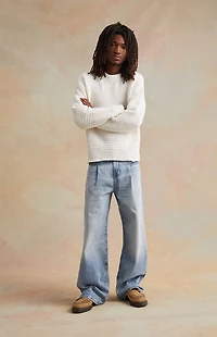 RARE DNM EDIT Light Indigo Trouser Extreme Baggy Jeans