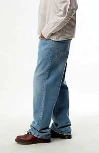Pacsun Dylan Baggy Jeans Medium Blue