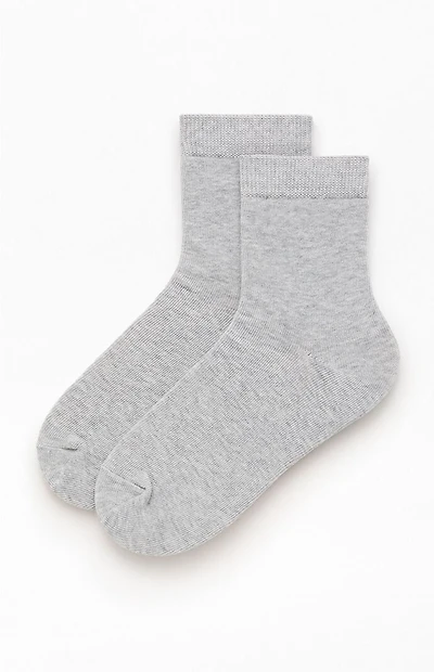 John Galt Silver Basic Ankle Socks