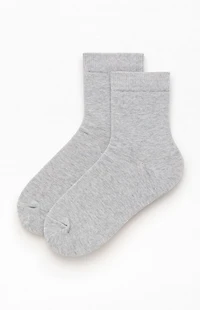 John Galt Silver Basic Ankle Socks