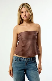 Your Favorite Kenzie Tie Back Tube Top