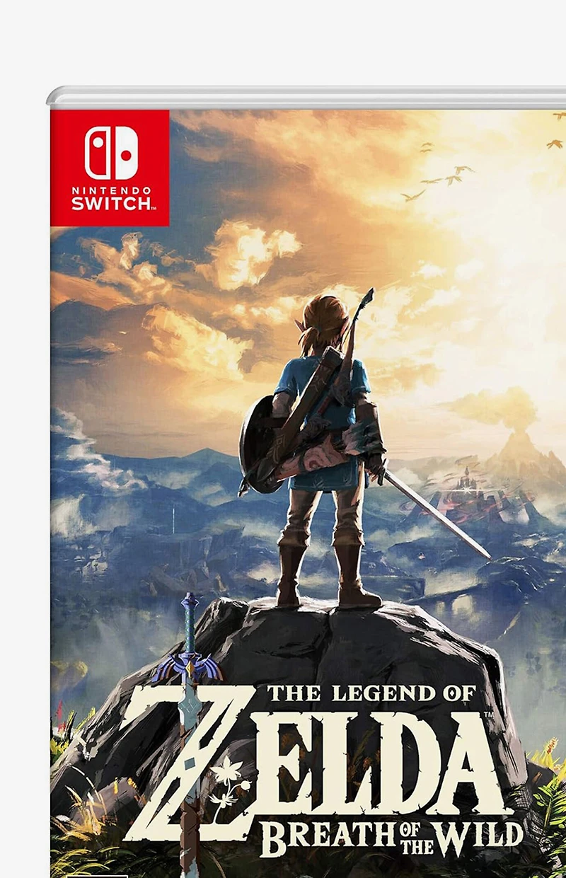 The Legend of Zelda: Breath of the Wild Nintendo Switch Video Game