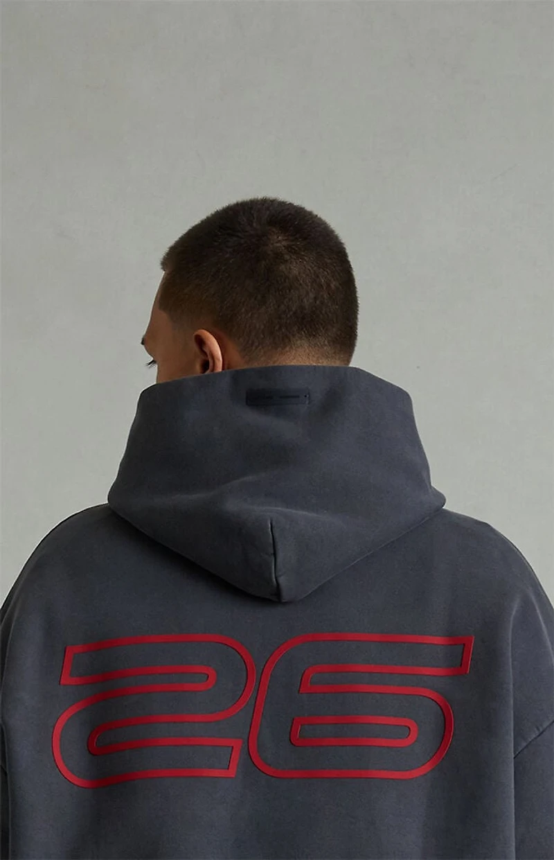 Fear of God ESSENTIALS Iron Gray '90s Fleece Hoodie
