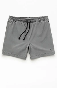 Pacsun Gray Sunny 5.5" Swim Trunks