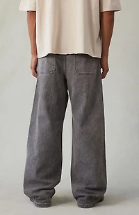 Pacsun Blake Extreme Baggy Jeans Knee Dart Washed Black