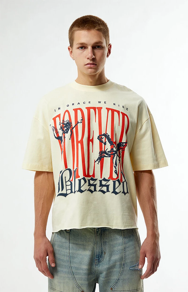 Pacsun Forever Cropped Boxy T-Shirt