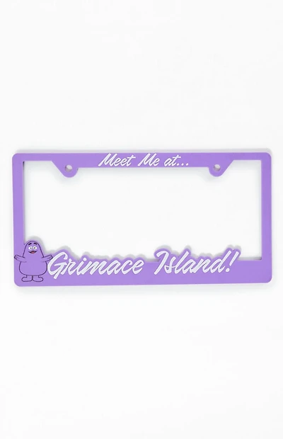 McDonaldland Grimace License Plate Frame