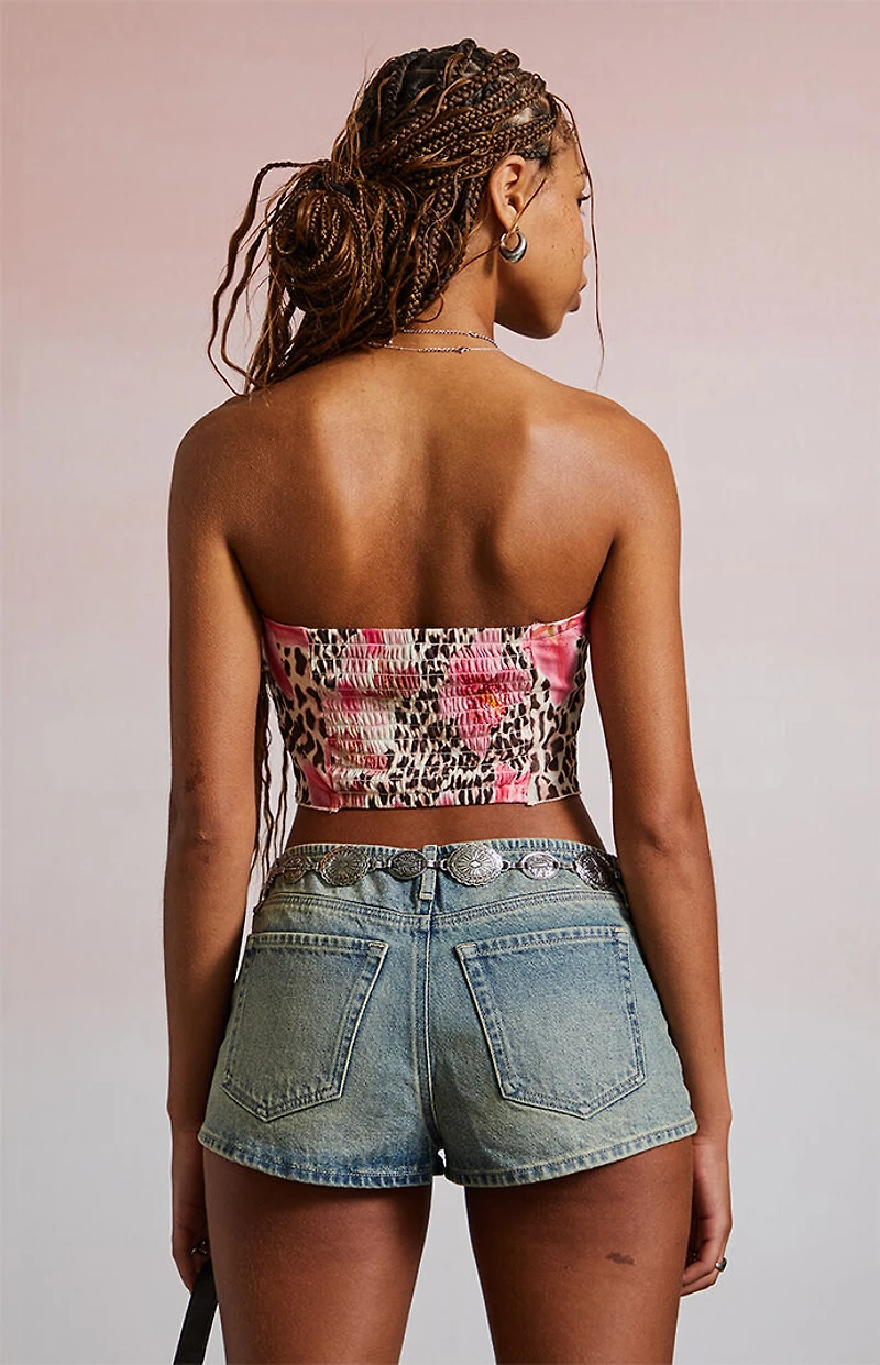 Third Charm Jensen Printed Bandana Top