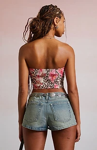 Third Charm Jensen Printed Bandana Top