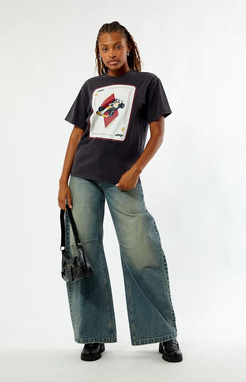 Formula 1 x Pacsun Las Vegas Diamond Boxy T-Shirt