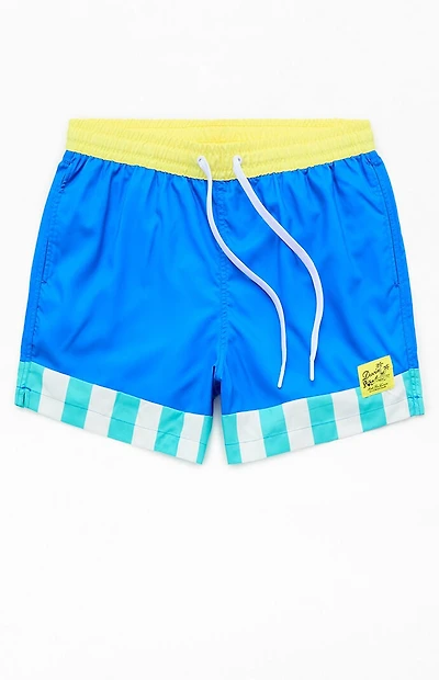 Duvin Design Multi Block 4" Swim Trunks