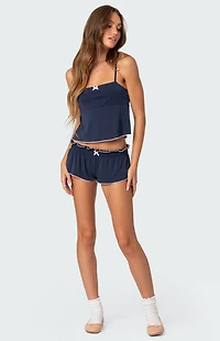 Edikted Alice Gathered Waist Shorts