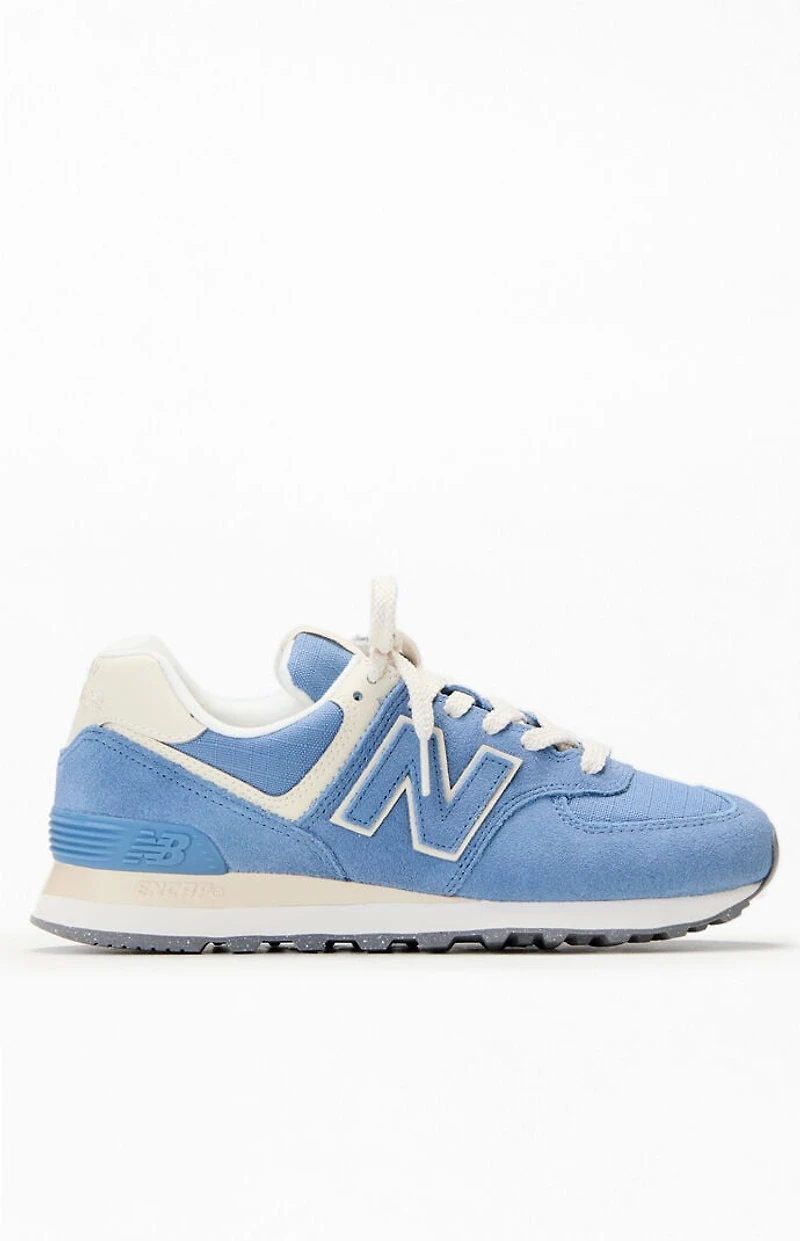 New Balance Women's Blue 574 Sneakers