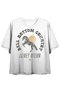 Lainey Wilson Bell Bottom Country Horse Baby T-Shirt