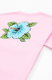 Santa Cruz Kids Screaming Hibiscus T-Shirt