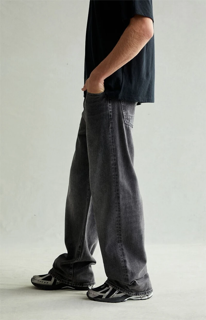 Pacsun Blake Extreme Baggy Jeans Chain Gray