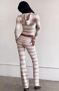 Tiger Mist Marissa Zip Up Knit Hoodie