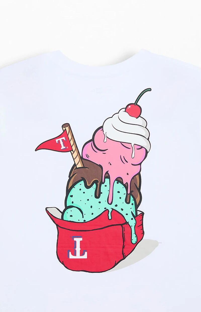 New Era Texas Rangers Ice Cream T-Shirt