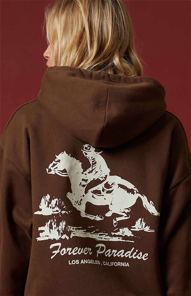 WISH ME LUCK Forever Paradise Oversized Hoodie