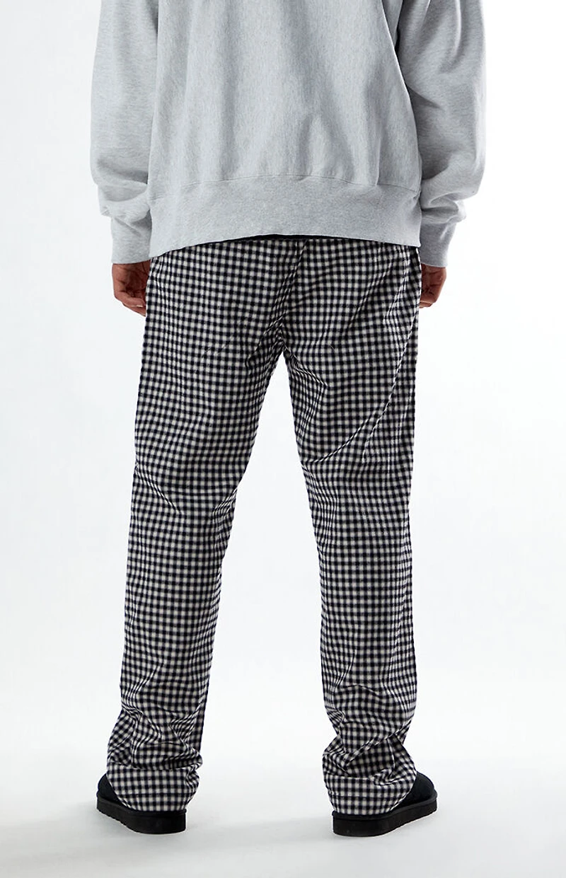 Pacsun Black Plaid Pajama Pants