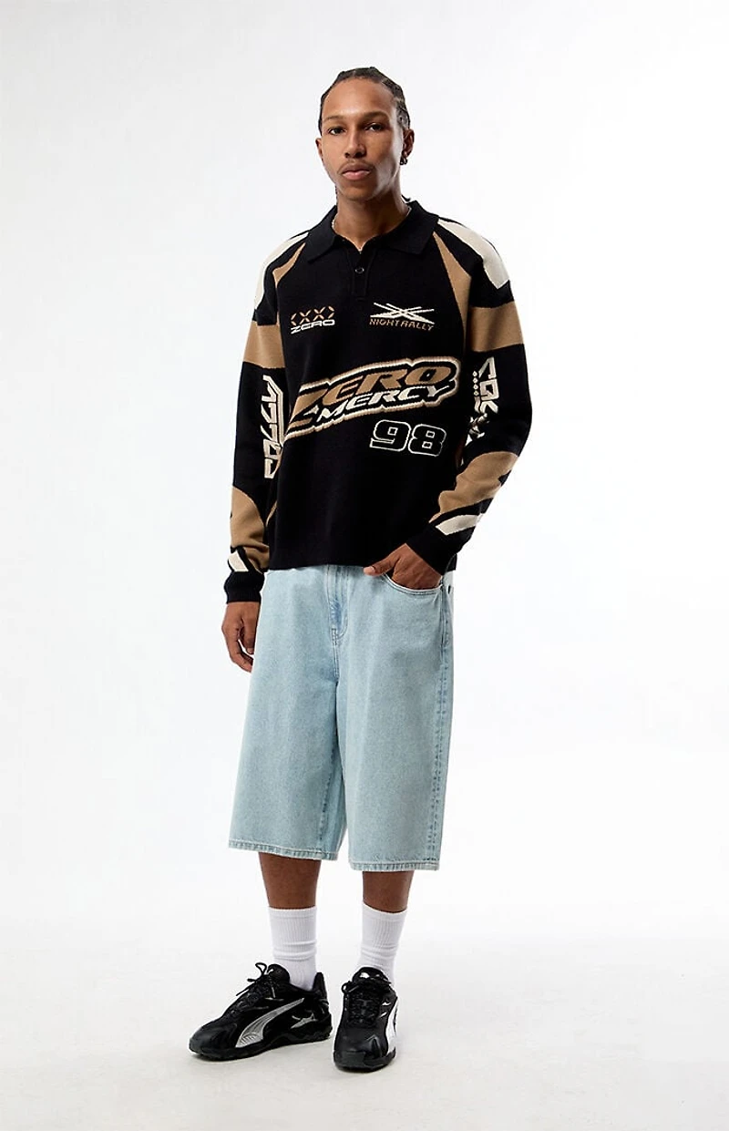 Pacsun Zero Mercy Knit Polo Sweater