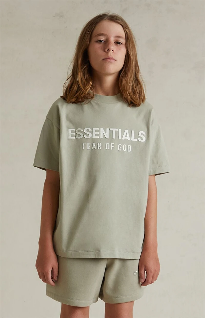 Fear of God ESSENTIALS Kids Abbey Stone Classic Crew Neck T-Shirt