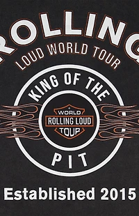Rolling Loud Rhinestone Long Sleeve T-Shirt
