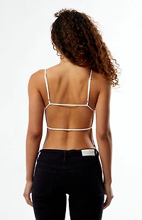 WEWOREWHAT High Straight Neck Tank Top